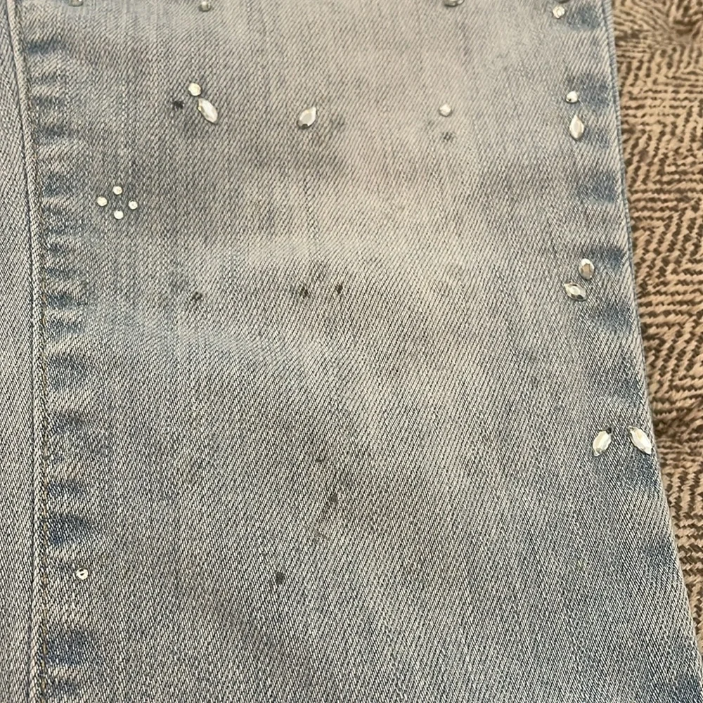 Paige Naomi embellished jeans Verdugo Ultra Sunny size 25